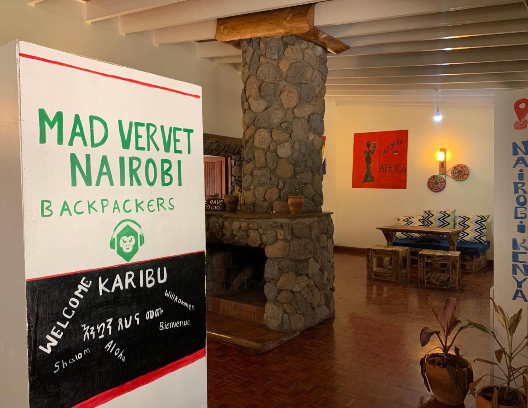 Mad Vervet Nairobi Backpackers Hostel Zewnętrze zdjęcie